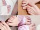 ハナアイ サロン 新宿店(hanaai salon)の写真/フットネイル夏ネイルは青色の持ち込みデザインに決まり。マグネットの輝きで足元を魅力的に飾るサロン◎