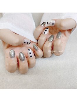 プライズアイリス アイラッシュ 池袋東口店(prize Iris eyelash)/ハートネイル【池袋】