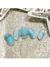 ロフティーネイル 駒川店(Lofty Nail)/エアブラシ×アクセサリーネイル