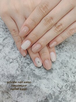 プライベート ネイルサロン マーマ(murmur)/シンプルネイル