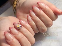 モアニ ヒロオ 渋谷店(MOANI Hiroo)/マオベースに春色カラーフレンチ