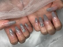 ロワ バイ ジョアアンジェ(Roi by joieange)/フラッシュネイル　キラキラ　