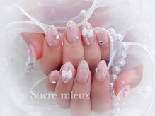 サロン ド シュクレミュウ(Salon de Sucre mieux)の雰囲気（フィルイン導入だからお爪のダメージが気になる方にもおすすめ◎）