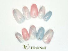 エリクサーネイル 五反田(Elixir Nail)/定額a シンプル／クーポン使用