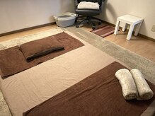 ぽるたの雰囲気（個室でシンプルで、リラックスできる空間を心がけています）