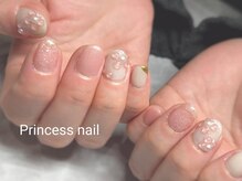 プリンセスネイル(Princess nail)/ぷっくりフラワー9,400