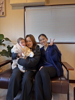 ベルソー鍼灸整体院(berceau鍼灸整体院)/ご卒業のママさん