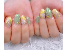 ディアリーネイル(Dearly Nail)/ミモザネイル