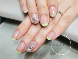 パステルグリーンフレンチ