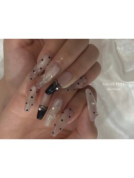 長さ出しのできるサロン