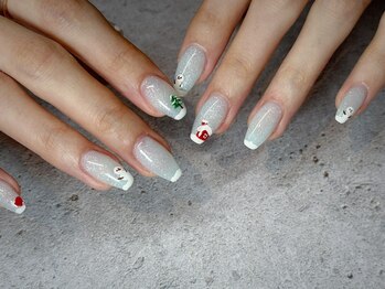 クリスマスネイル