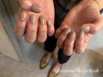 フロムネイルアンドアイラッシュ 神戸三宮(from nail&eyelash)/パラジェル取扱/フィルイン施術