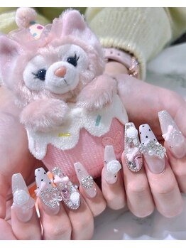 ルーミー アンド コー(Roomy&co.)/ドット柄ネイル