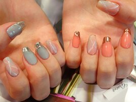 大理石ネイル