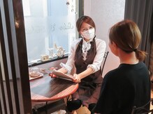 サロンドファビュラス(Salon °C Fabulous)の雰囲気（カウンセリングにはしっかりお時間いただきます）