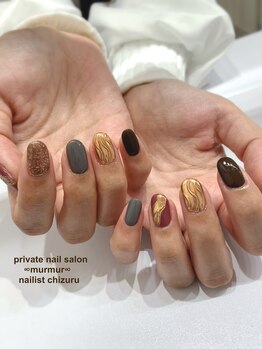 プライベート ネイルサロン マーマ(murmur)/ミラーニュアンス