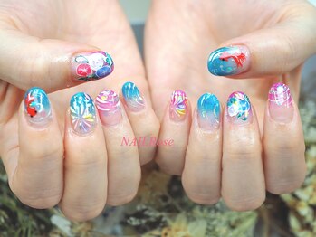 ネイルローズ(NAIL Rose)/アート盛り