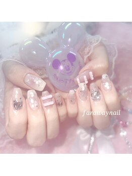 ファラウェイネイル(Faraway nail)/春にぴったり◎さくらネイル☆