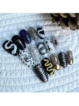 ジェルメ(germer)/巳年ネイルサンプル！