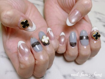 ネイル ファンシーファング(nail_fancy_fang)/持ち込みパーツ×アートし放題