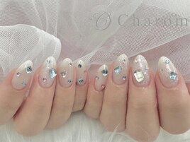 宝石ネイル