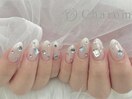 宝石ネイル