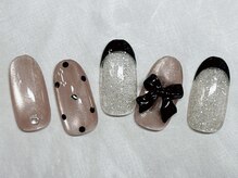 ココネル 本八幡店(coconail)/glass mg Collection　￥7700