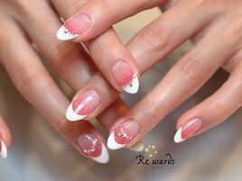 上品フレンチネイル