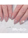 大きなビジュー☆
