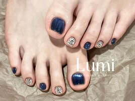 マグネット+ラメ