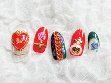 ネイリシャス(NAILICIOUS)/個性的なパーツでインパクト大！