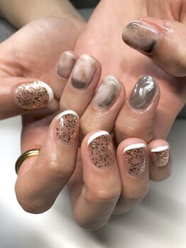 ルプリュシュ ルフレ(Le plus reflet)/ニュアンスネイル♪