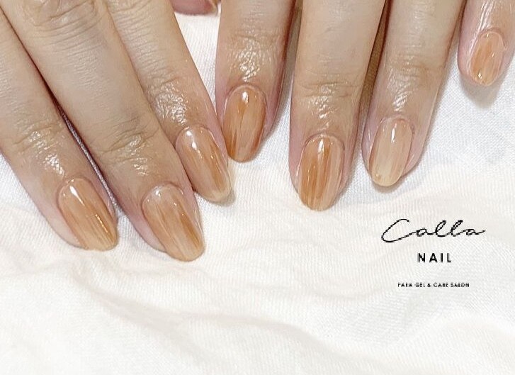 ニュアンス2色ネイル：PG004352886｜カラ ネイル 中津店(calla nail)の