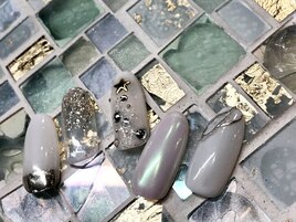 クリスマスネイル