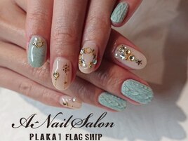 20/11/30 knit＆クリスマスnail