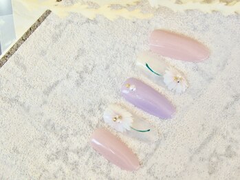 プレンティー 北千住西口店(plenty)/お花ネイル