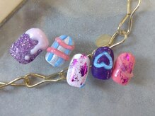 つめノさき/ピンク！ポップ！なニュアンス