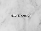 【natural design】￥5500