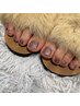 【Jrメンズネイリスト】フットフラッシュネイル¥3600