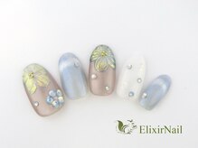 エリクサーネイル 五反田(Elixir Nail)/定額c やり放題／クーポン使用