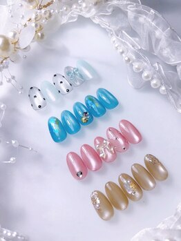 クエスト(Quest)の写真/オフィスネイルとしても大人気！SNSで話題の【ぷるちゅるマグデザイン♪￥7300】で美爪魅せ♪