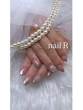 ネイルアール(nail R)/ラメグラブランドネイルです♪