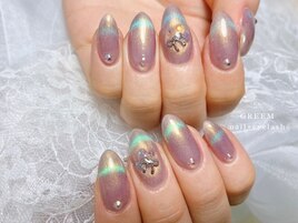 ブルーラメマグネット