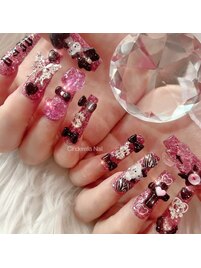 スカルプ/長さ出しネイル
