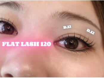 ラシル 都城店(racil)/フラットラッシュ120本