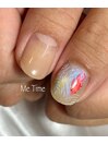 涼しげ金魚ネイル