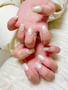 ワンカラー+オーロラパウダー