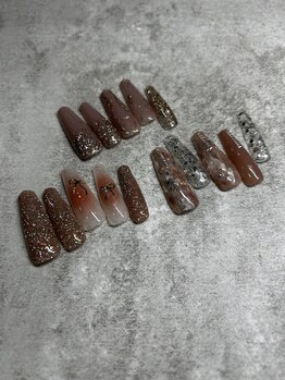ネイルサロン ブランシュ(nailsalon Blanche)/-simple course ¥7,700-