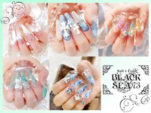 ネイルブラックシー デコ電ショップ クリスタルシー(BLACK SEA Shop Crystal Sea)