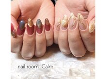 ネイルルーム カーム(nail room Calm)/アシメ★ニュアンス